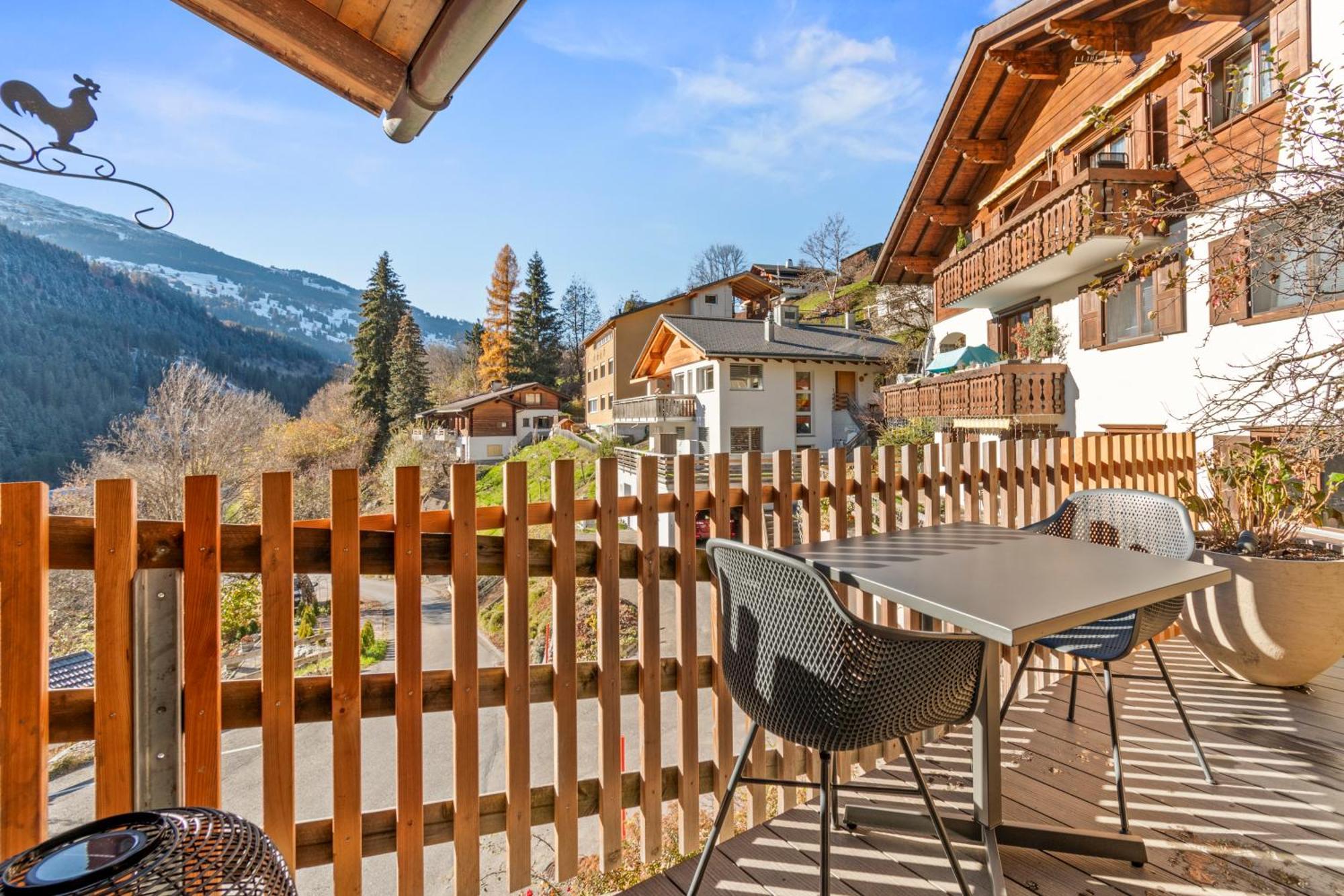 Gemuetliches Chalet Mit Privater Sauna Und Schoener Aussicht Küblis Exterior foto