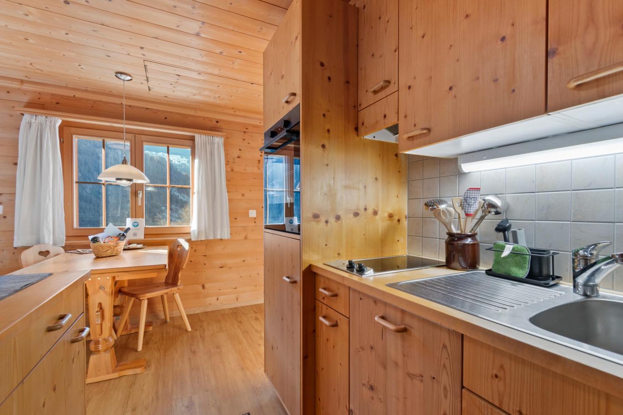 Gemuetliches Chalet Mit Privater Sauna Und Schoener Aussicht Küblis Exterior foto