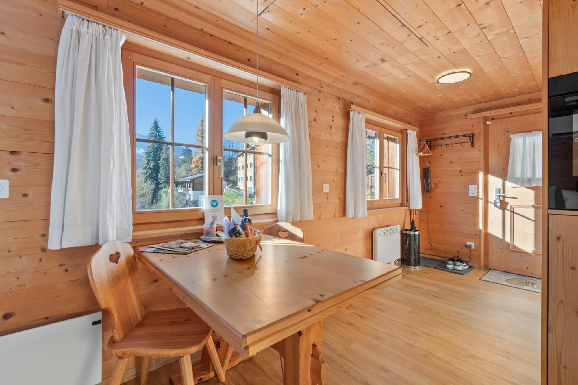 Gemuetliches Chalet Mit Privater Sauna Und Schoener Aussicht Küblis Exterior foto